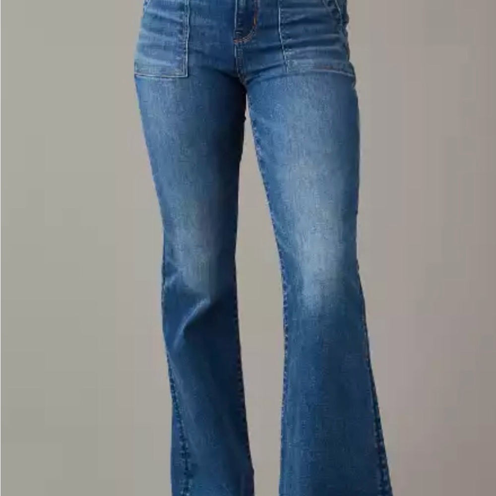 American Eagle High-Rise Flare Jeans